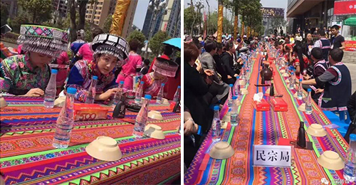 8+4线阵音响系统助阵四川兴文(国际)苗族花山节