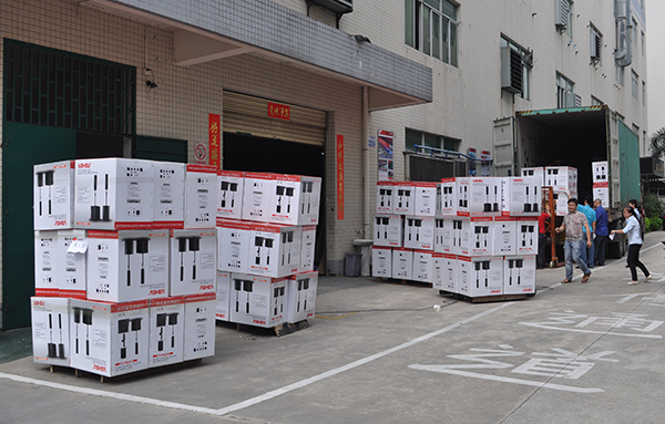 墨西哥客户定做400套有源音柱组合