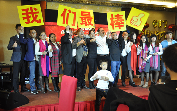 万昌音响企业拥有一个强大的销售部门