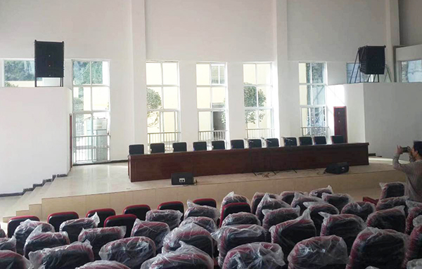 茄子短视频污多功能厅音响设备被四川高校采用