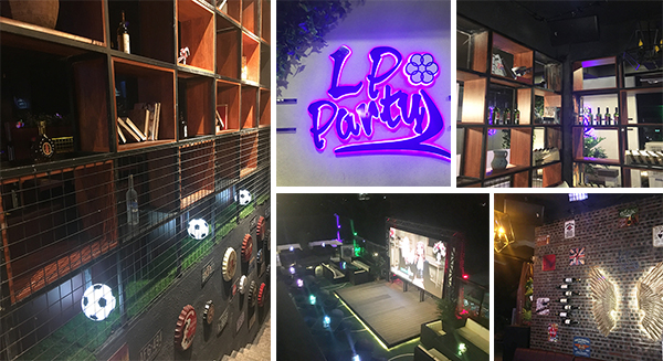 进口专业音响设备入驻娱乐露天酒吧