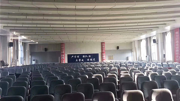 【山西】多功能厅采用8+2线阵音响系统