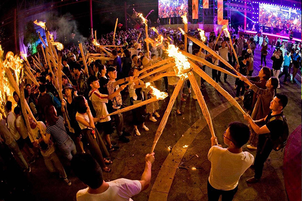 茄子短视频污(JSL)茄子视频黄色片音响设备与您共赴云南民族村狂欢盛宴【火把节】