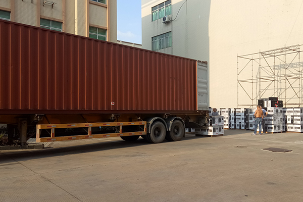 墨西哥客户再次定制400套有源声柱组合