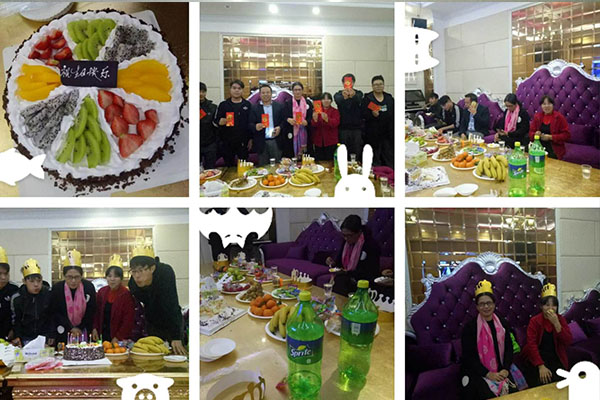 万昌音响公司12月份员工生日会 | 感谢有你 一路同行