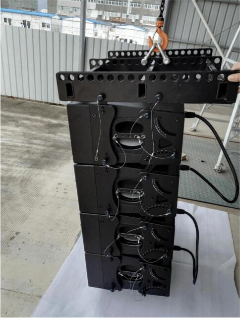 JSL茄子短视频污音响线阵的安装步骤