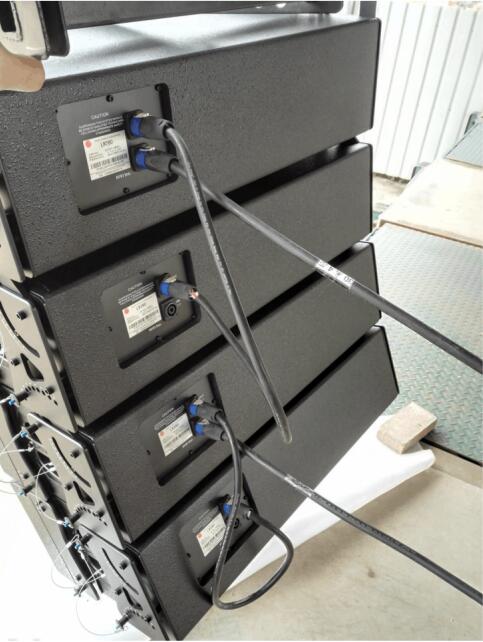 JSL茄子短视频污音响线阵的安装步骤