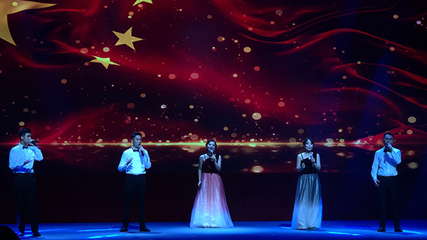 茄子短视频污音响祝贺韶关2019“百歌颂中华”歌咏活动圆满收官