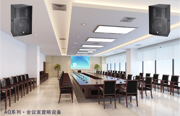 会议音响系统中反馈抑制器的连接方法