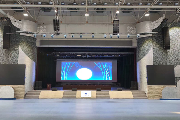 吉林长春航空学院体育馆采用专业音响设备