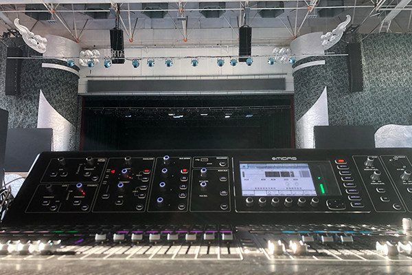 吉林长春航空学院体育馆采用专业音响设备