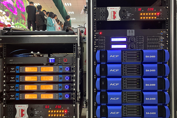 河南驻马店农业学校多功能厅工程案例【万昌企业】