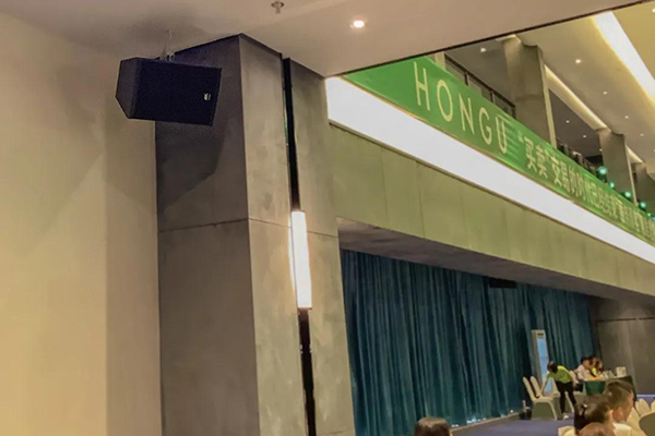 广州红谷首创集团多功能厅选用茄子短视频污JSL专业音响产品