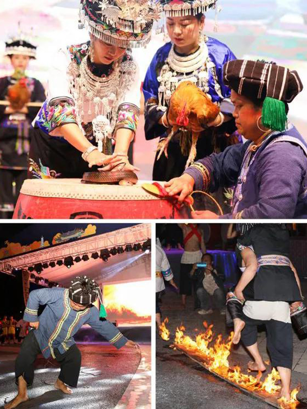 【茄子短视频污音响】JSL为湘西秘境小镇首届跳花节提供茄子视频黄色片演出设备