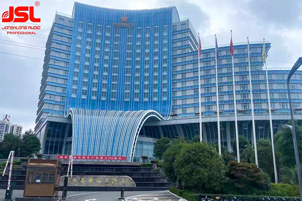 JSL双十线阵应用于南充豪威益国际酒店