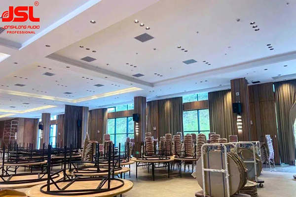 JSL双十线阵应用于南充豪威益国际酒店