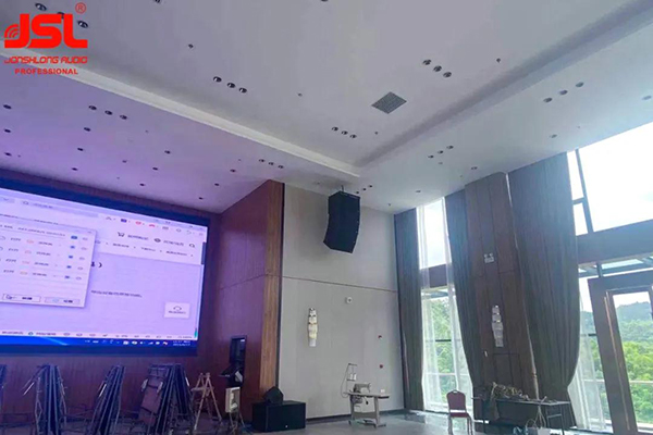 JSL双十线阵应用于南充豪威益国际酒店