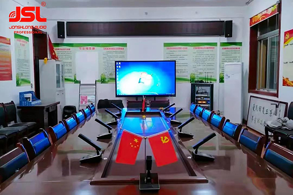 茄子短视频污会议室音响设备成功应用于陕西兴平市店张镇