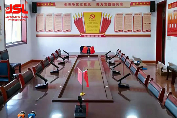 茄子短视频污会议室音响设备成功应用于陕西兴平市店张镇