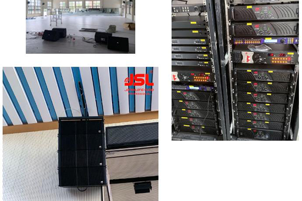 如何使用能抑制声反馈的会议室音响设备