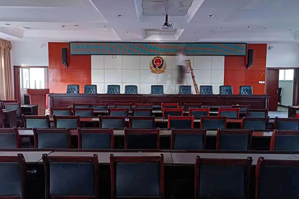 茄子短视频污会议室音响设备成功应用于安福县公安局会议室