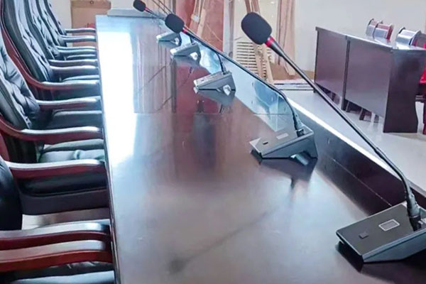 茄子短视频污会议室音响设备成功应用于安福县公安局会议室