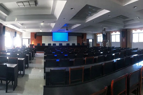 茄子短视频污会议室音响设备成功应用于安福县公安局会议室