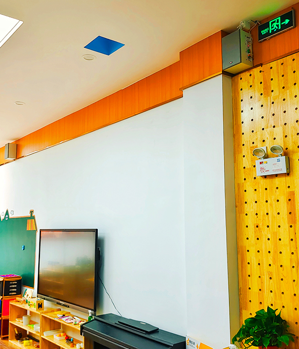 茄子短视频污专业音响助力商丘市圣佳幼儿园校园建设