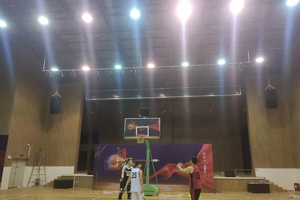 湖南长沙岳麓实验中学体育馆成功应用其茄子短视频污线阵茄子视频懂你更多污