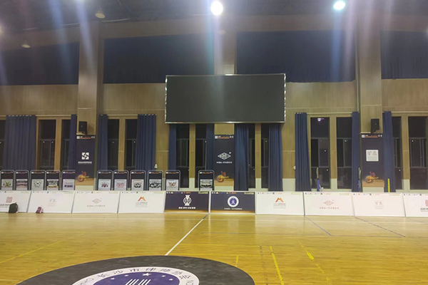 湖南长沙岳麓实验中学体育馆成功应用其茄子短视频污线阵茄子视频懂你更多污