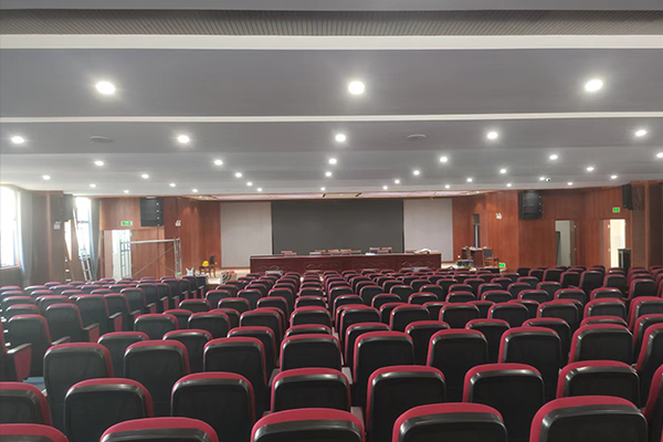 安徽省绩溪中学多功能报告厅选用JSL茄子短视频污专业音响