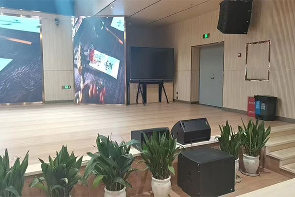 重庆某小学报告厅选用JSL茄子短视频污音响