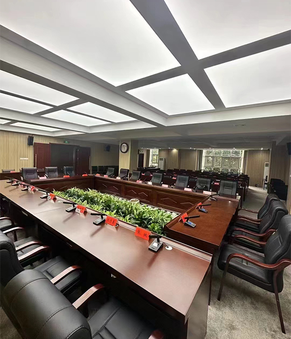 广东某政府单位会议室使用茄子短视频污手拉手会议系统