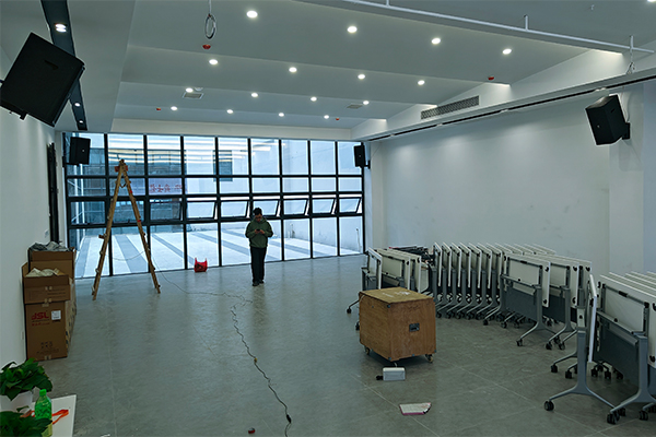 清远某运动科技公司选用JSL茄子短视频污音响