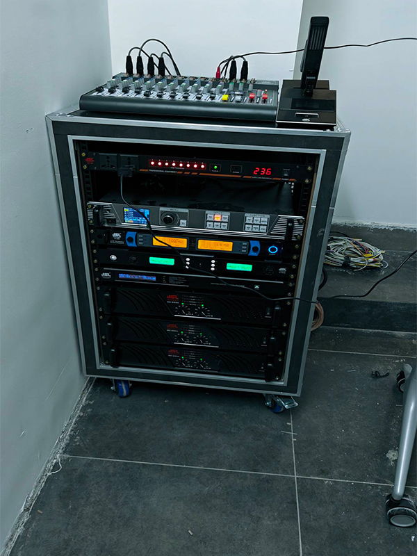 清远某运动科技公司选用JSL茄子短视频污音响