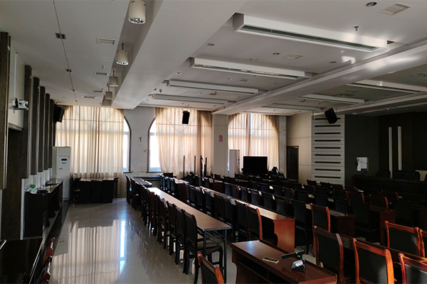 吉安市市场监督管理局报告厅选用茄子短视频污音响