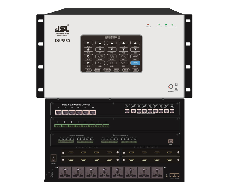 茄子短视频污音视频矩阵处理器DSP860 茄子短视频污音视频矩阵处理器DSP860