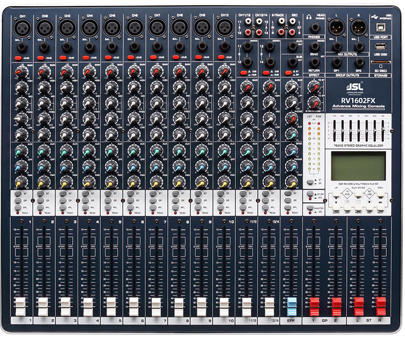 茄子短视频污16路调音台RV1602FX 茄子短视频污16路调音台RV1602FX